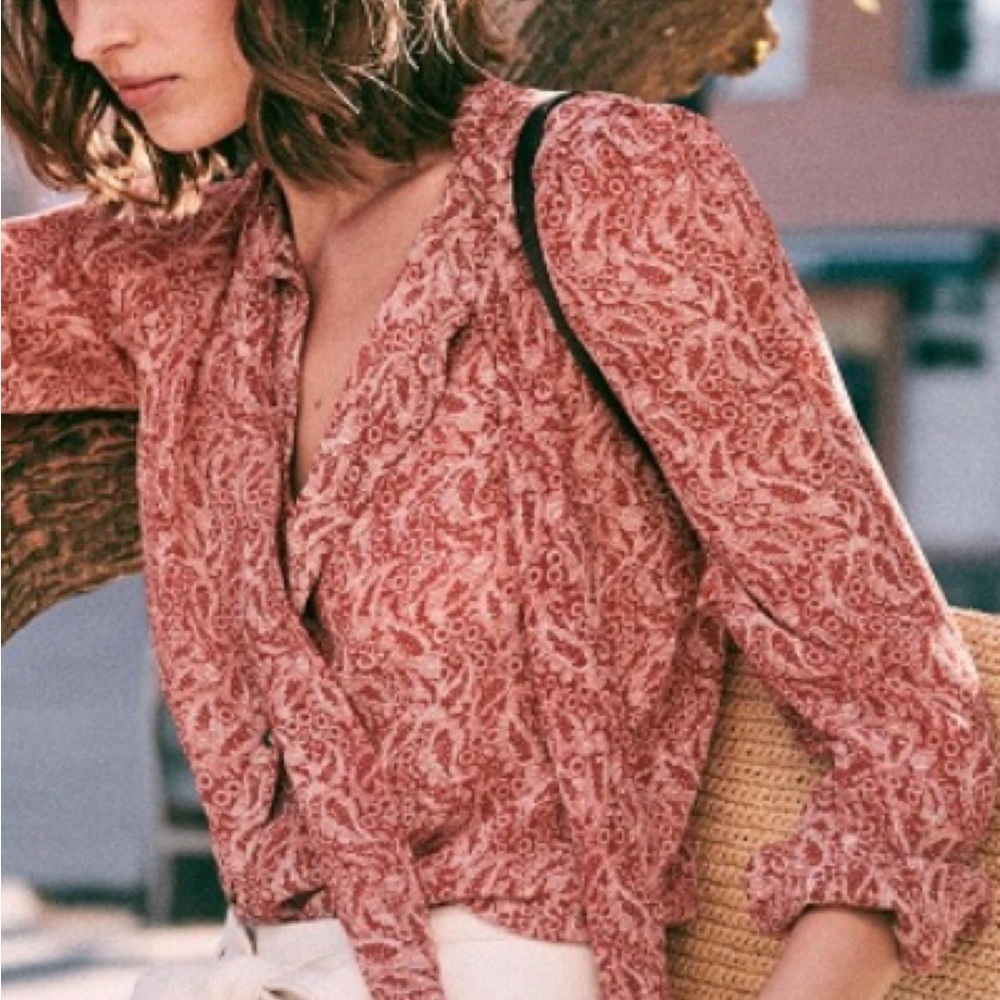 Sezane Laury blouse excellent condition size 36
